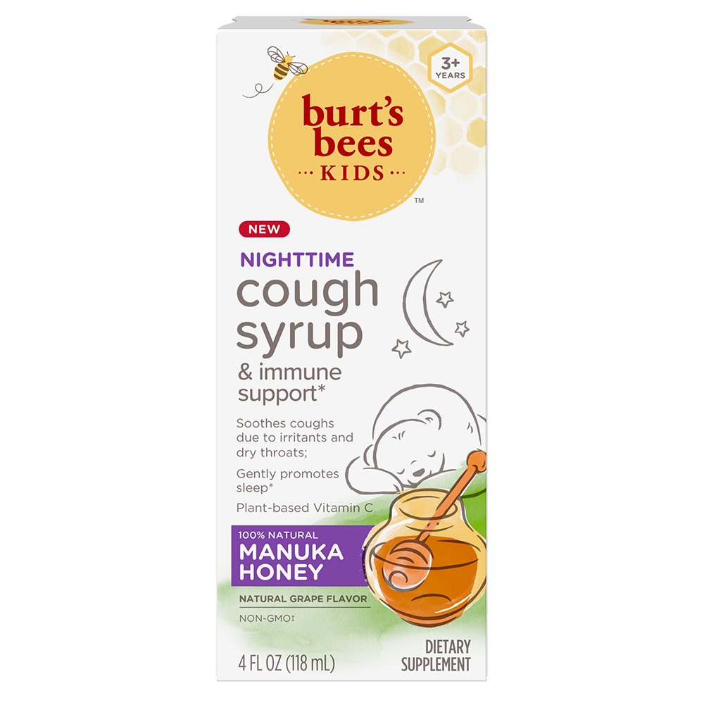 Burt's Bees Kids Nighttime Cough Syrup & Immune Support Shop