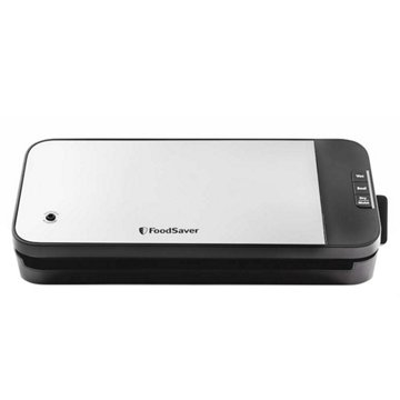 FoodSaver Brushed Stainless Steel Vacuum Sealing System