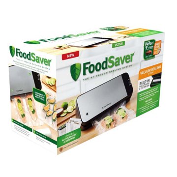 FoodSaver Brushed Stainless Steel Vacuum Sealing System