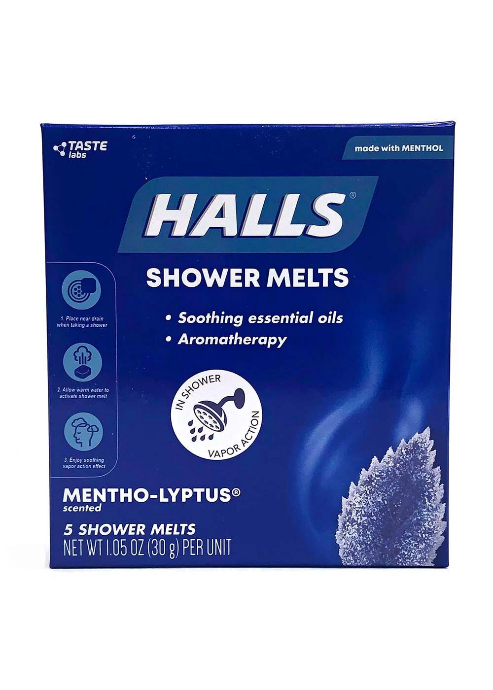 Halls  Shower Melts Mentho-lyptus; image 1 of 2