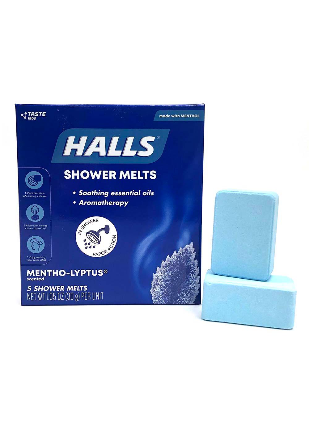 Halls  Shower Melts Mentho-lyptus; image 2 of 2