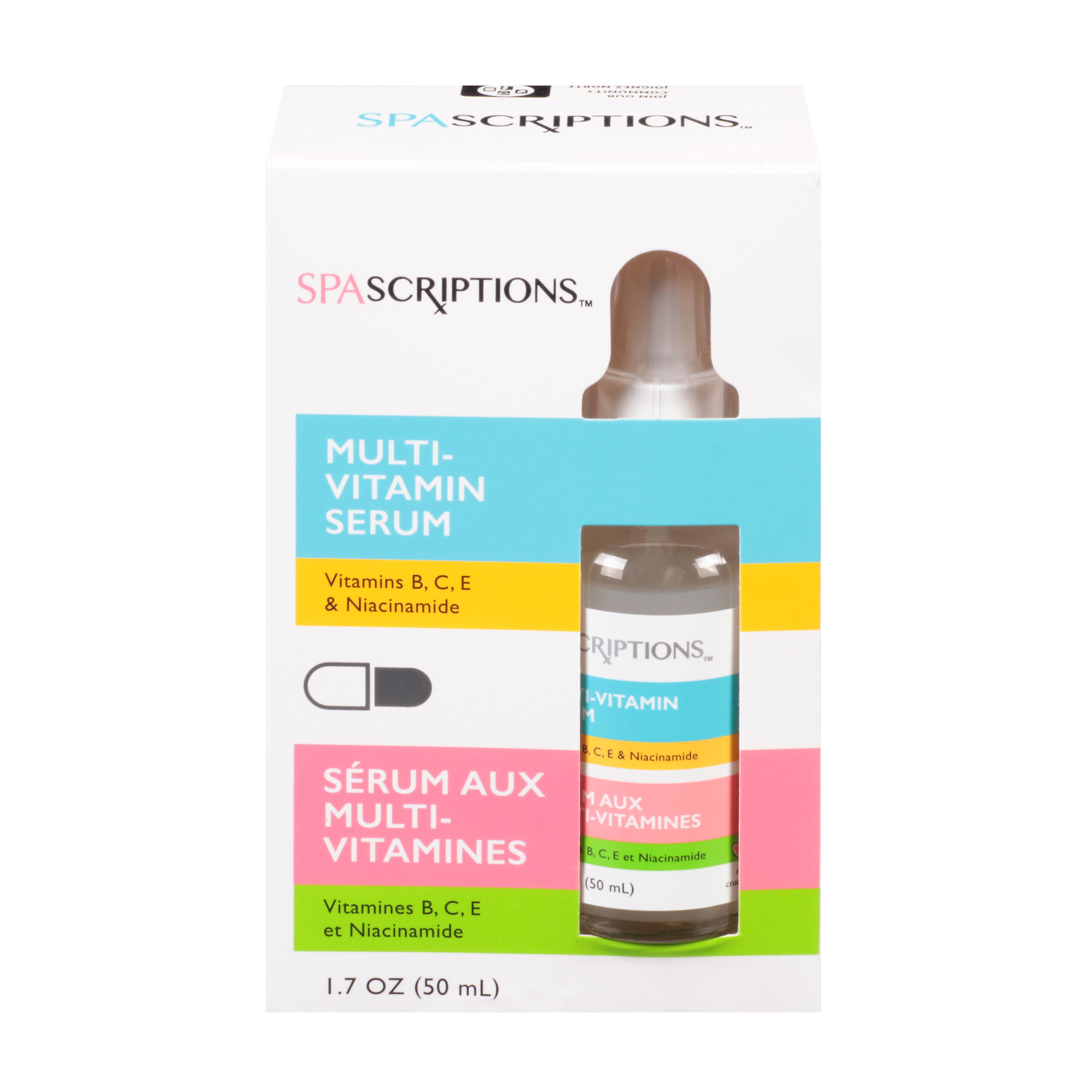 シェアスマイルPRASADA SERUM 2本セット・スキンプロテクトプレゼント Global Beauty Care Spa Scriptions Multi Vitamin Serum, 1.70 oz