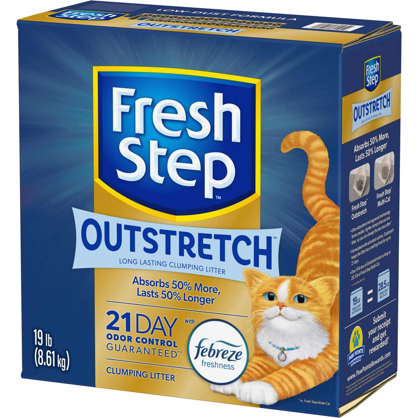 Fresh Step Ever Fresh Multi-Cat Clumping Litter - Febreze Scent; image 9 of 28