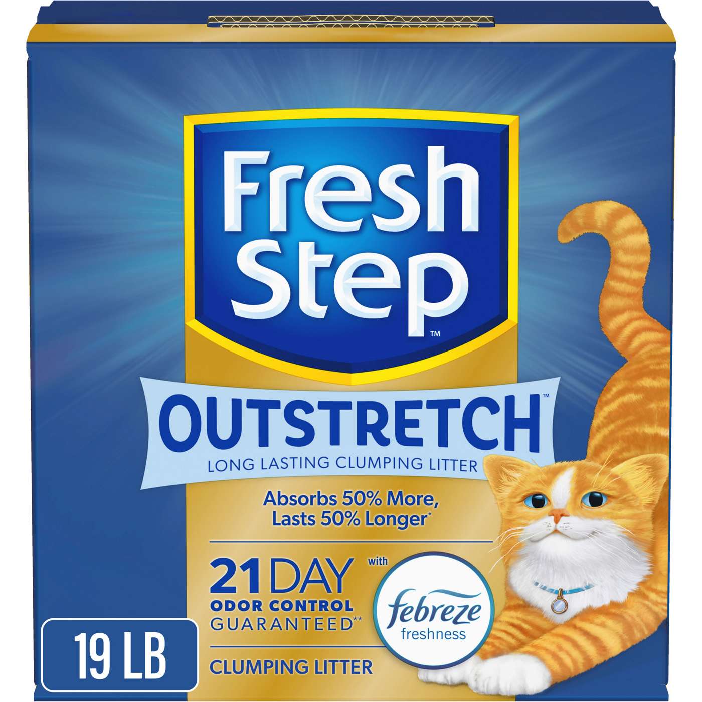 Fresh Step Outstretch with Febreze Concentrated Clumping Cat Litter; image 1 of 4