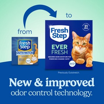 Fresh Step Ever Fresh Multi Cat Clumping Litter - Febreze, 21 lb
