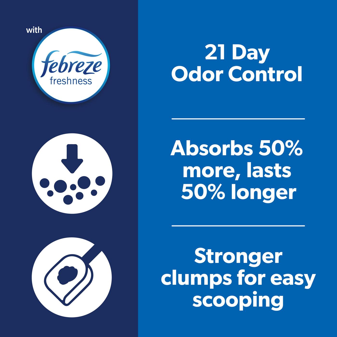Fresh Step Ever Fresh Multi-Cat Clumping Litter - Febreze Scent; image 23 of 28