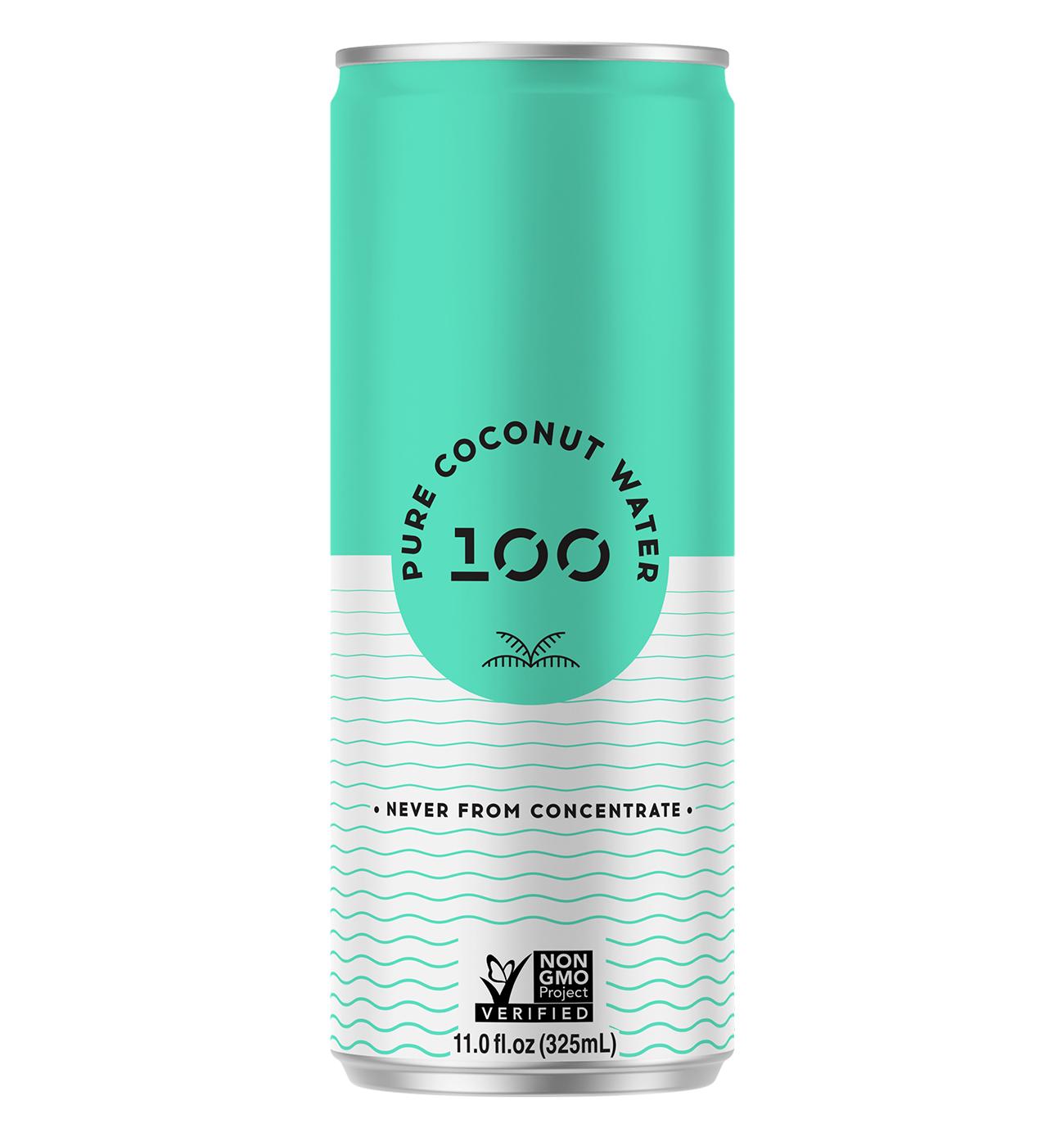 100 Coconuts Pure Coconut Water; image 1 of 3