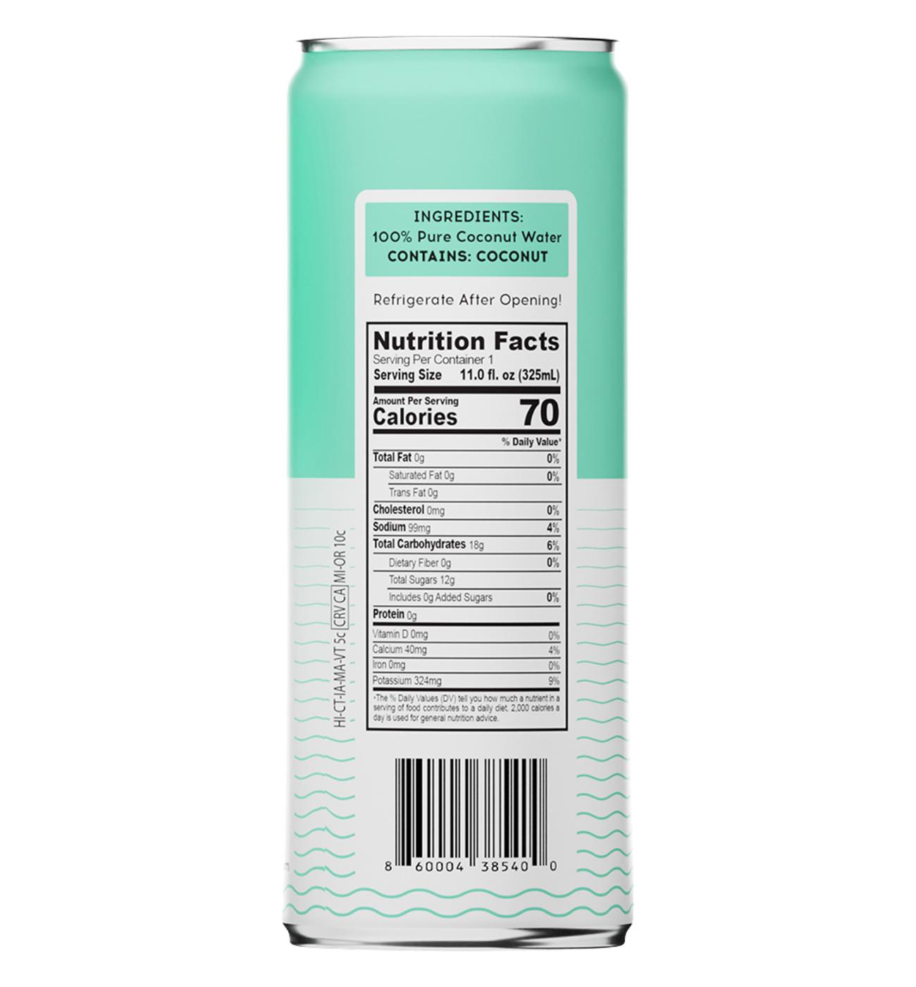 100 Coconuts Pure Coconut Water; image 3 of 3