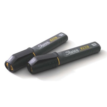 Sharpie PRO Chisel Tip Permanent Markers - Black Ink, 2 pk