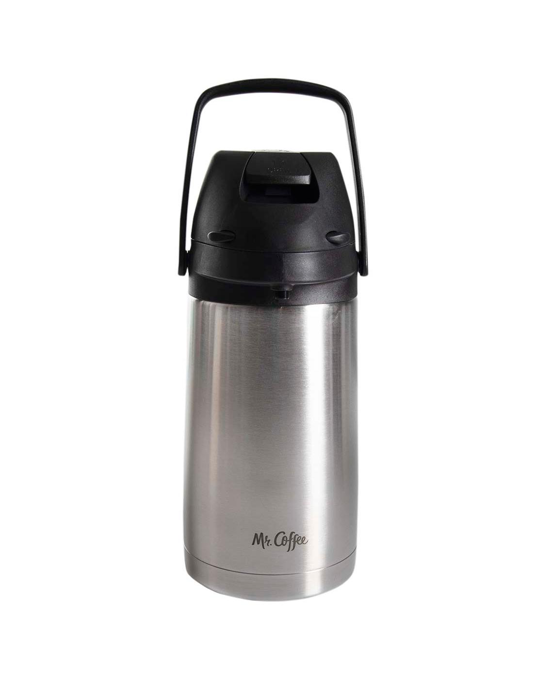 Gibson Home Mr. Coffee Brushed Stainless Steel Vacuum Pump Pot