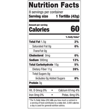 La Banderita Carb Counter Flour Tortillas