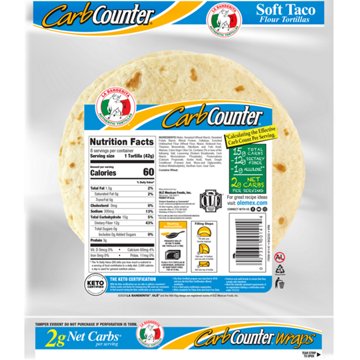 La Banderita Carb Counter Flour Tortillas