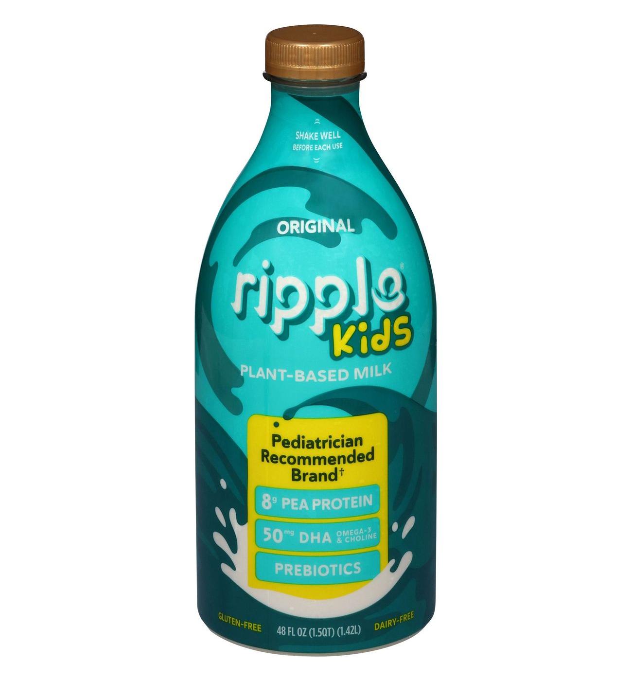 Ripple Kids Original Dairy Free Milk; image 1 of 3