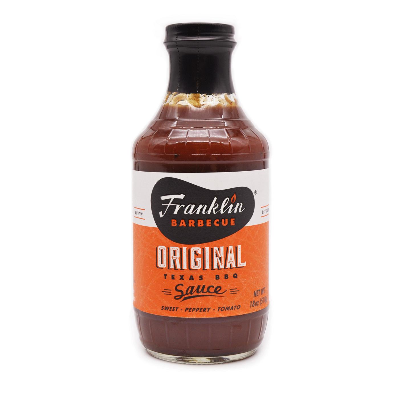 Franklin Barbeque Original Texas BBQ Sauce; image 1 of 3
