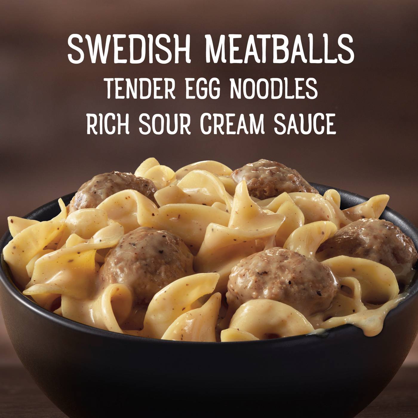 Marie Callender's Swedish Meatballs Bowl Frozen Meal; image 4 of 7