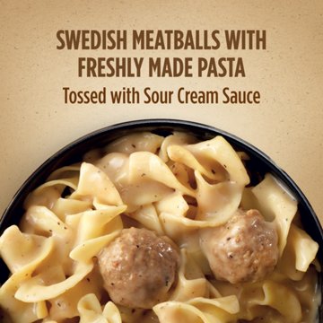 Marie Callender's Savory Swedish Meatballs Bowl Frozen Meal