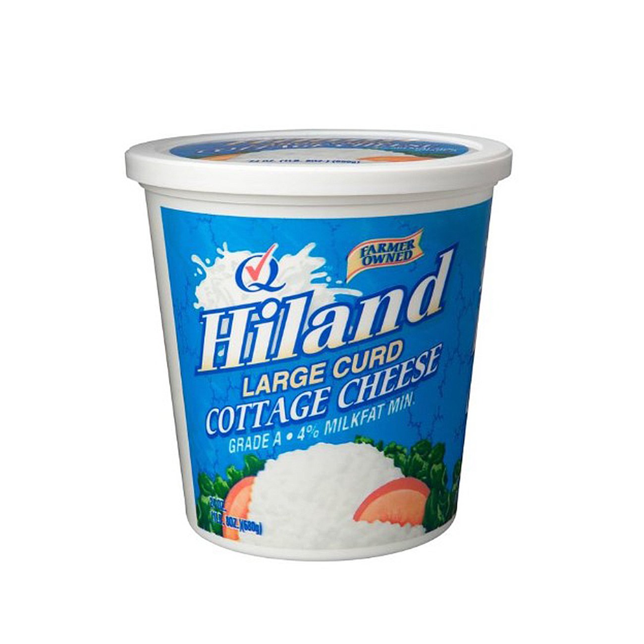 Hiland Large Curd Cottage Cheese, 24 oz