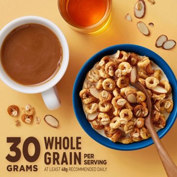 General Mills Oat Crunch Almond Cheerios Cereal - Family Size