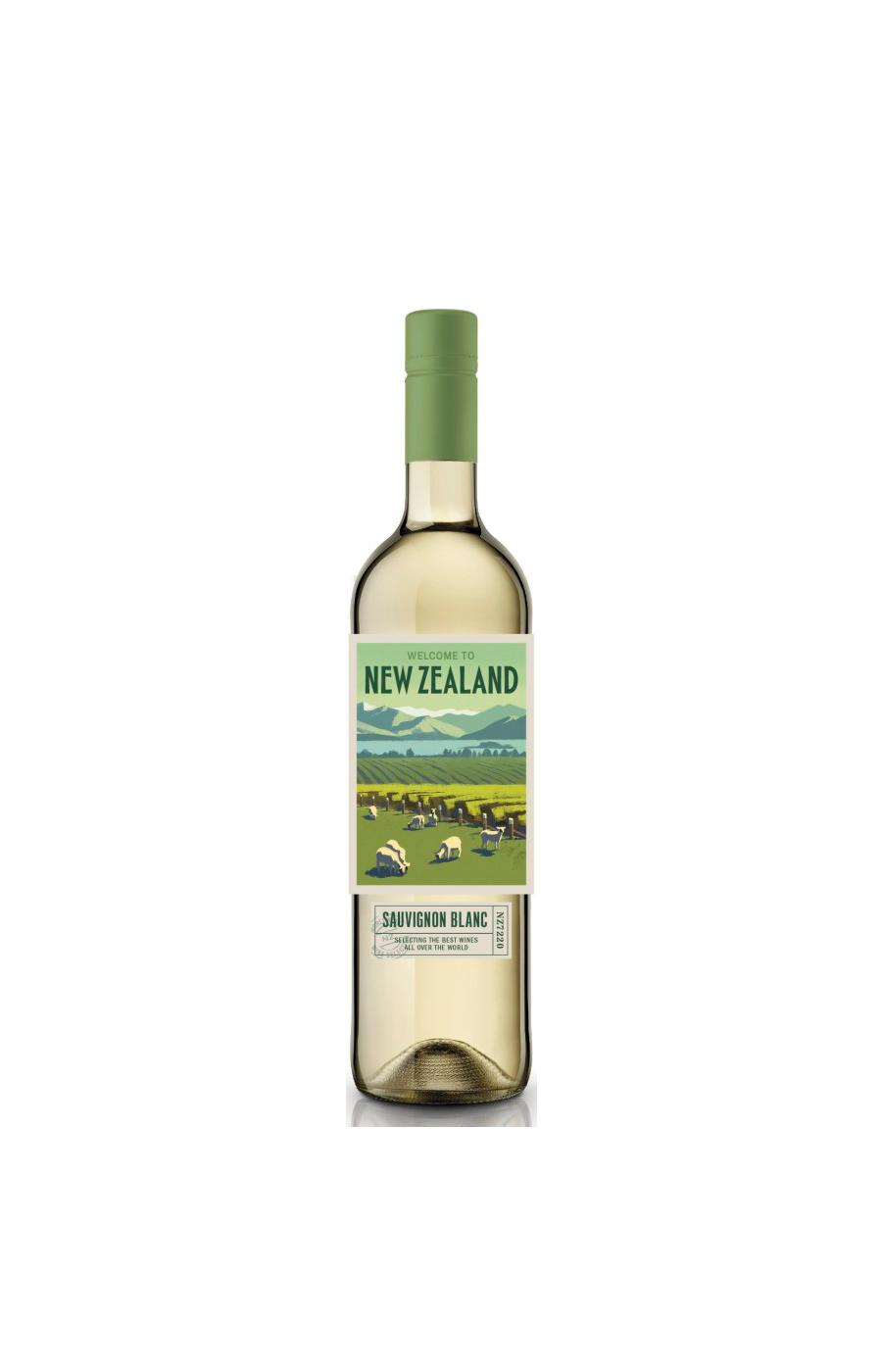Welcome to Wine Company Welcome To New Zealand Sauvignon Blanc; image 1 of 2