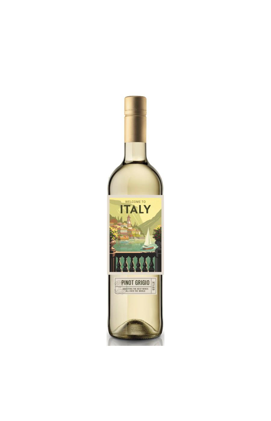 Welcome to Wine Company Welcome To Italy Pinot Grigio White Wine; image 1 of 2