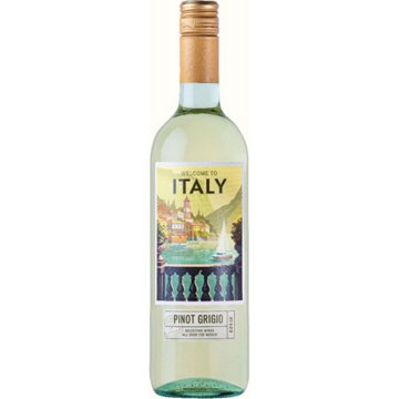 Welcome to Italy Pinot Grigio White Wine, 750 mL
