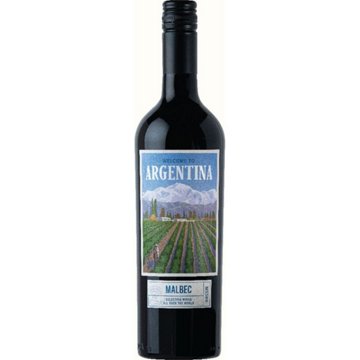 Welcome to Argentina Malbec Red Wine, 750 mL