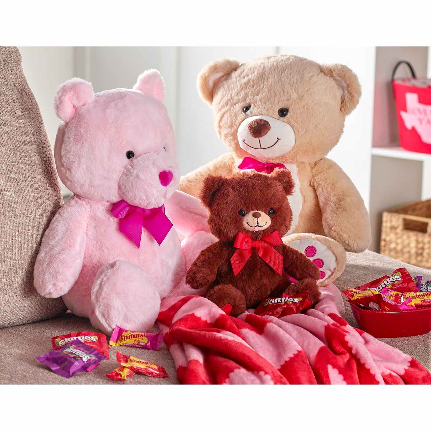 Valentine Teddy Giant Stuffed Bear Walmart Pink 6ft Teddy Bear