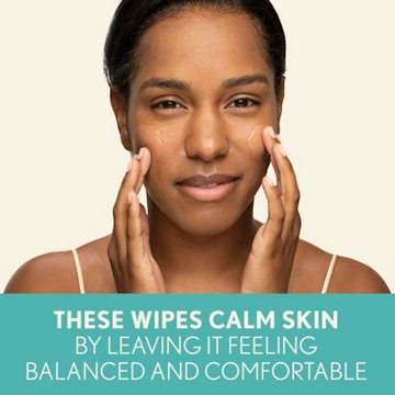 Aveeno Calm + Restore Makeup Remover Wipes, 25 ct