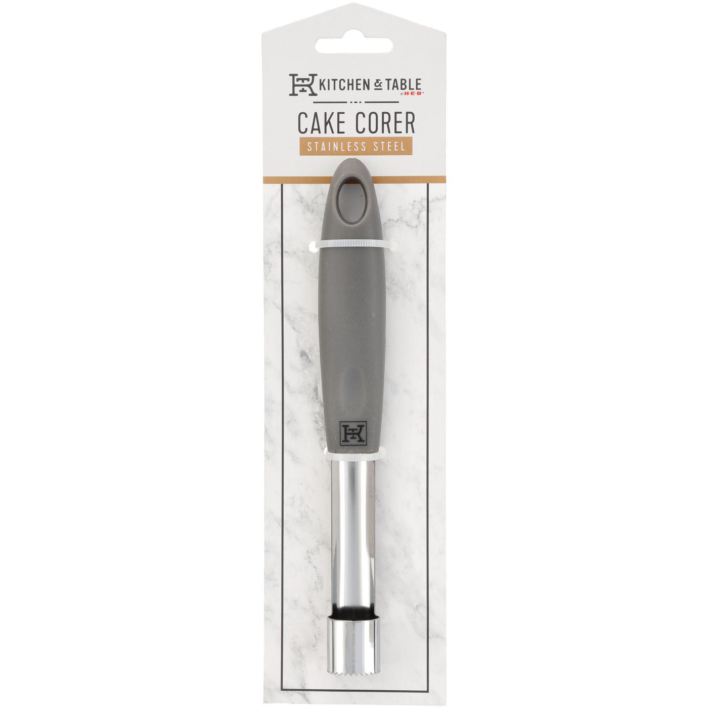 Kitchen & Table by H-E-B Stainless Steel Cake Corer; image 1 of 2