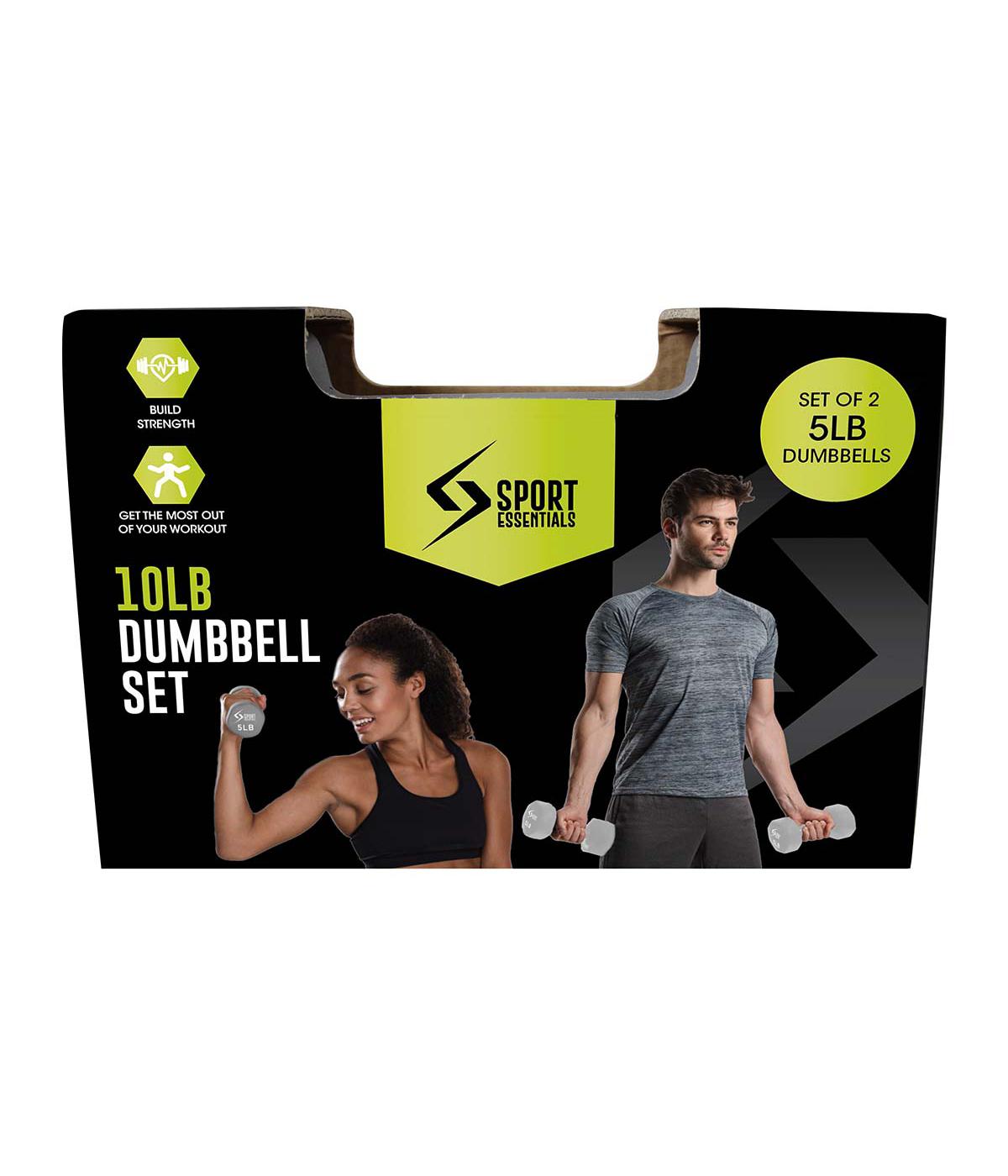 Sport Essentials Neoprene Hex Dumbbell Set; image 3 of 3