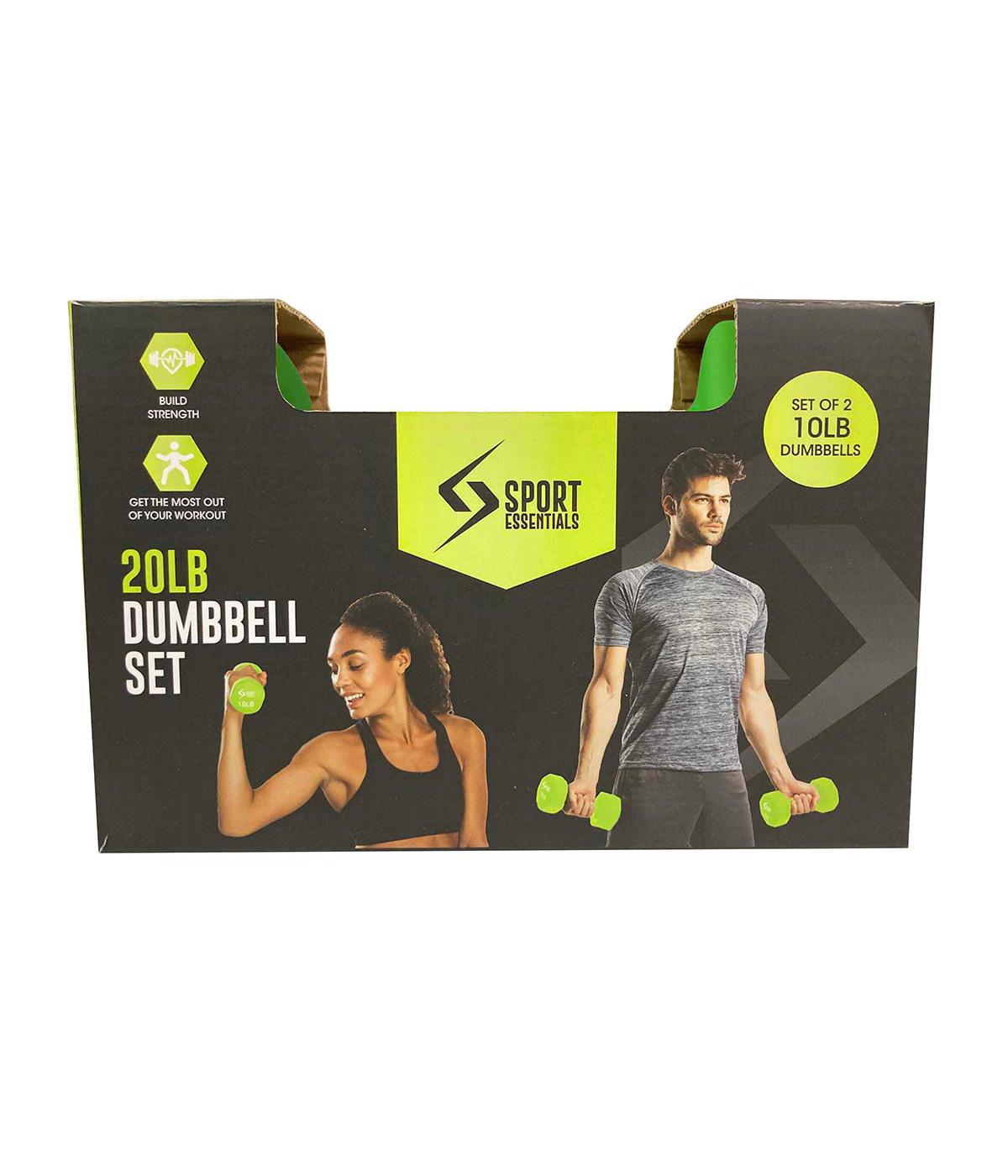 Sport Essentials Neoprene Hex Dumbbell Set; image 3 of 3