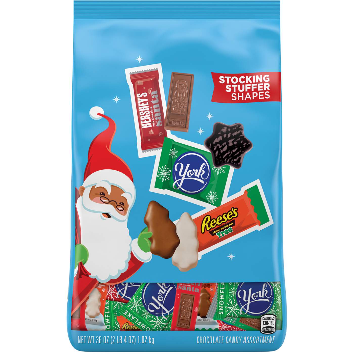 Hershey's, Reese's, & York Assorted Snack Size Christmas Candy; image 1 of 4