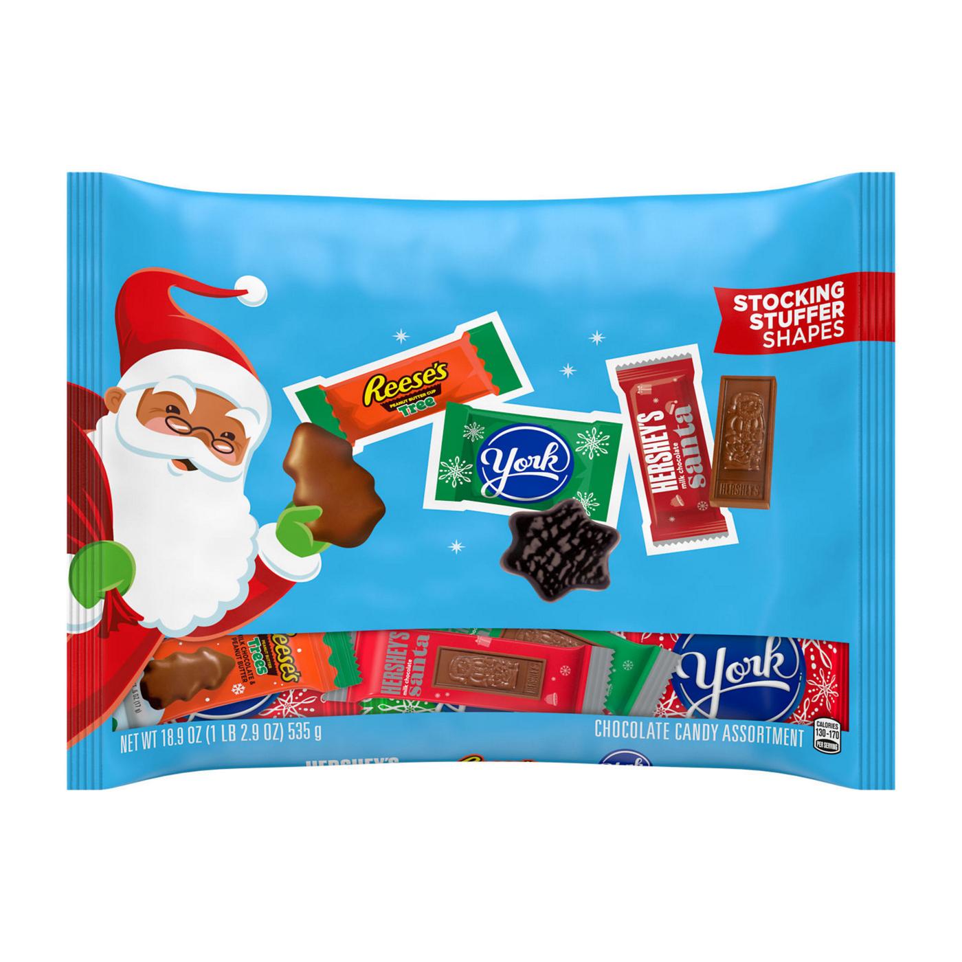 Hershey's, Reese's & York Assorted Stocking Stuffer Shapes Christmas Candy; image 1 of 3