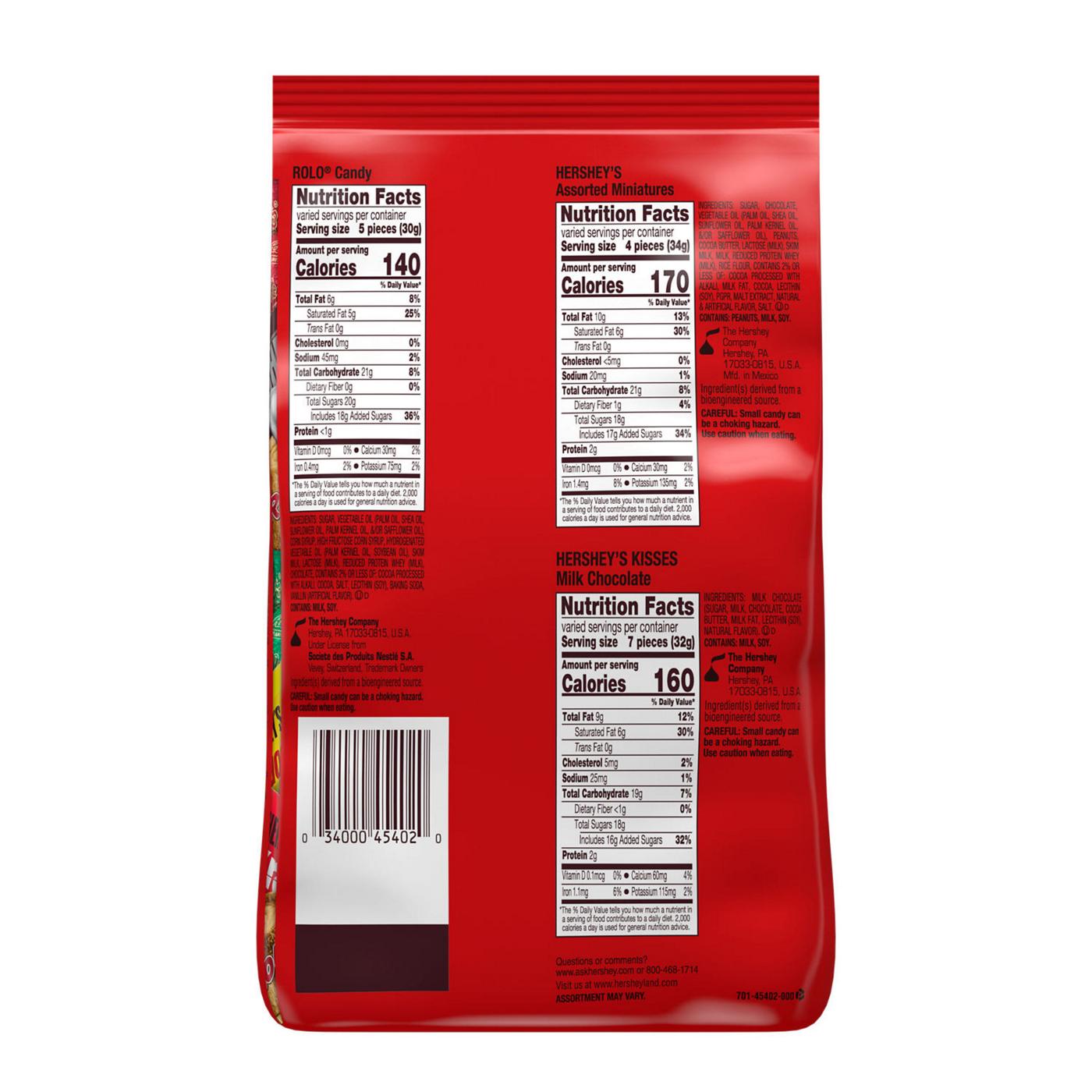 Hershey's, Reese's, & Rolo Assorted Chocolate Christmas Candy - Shop ...