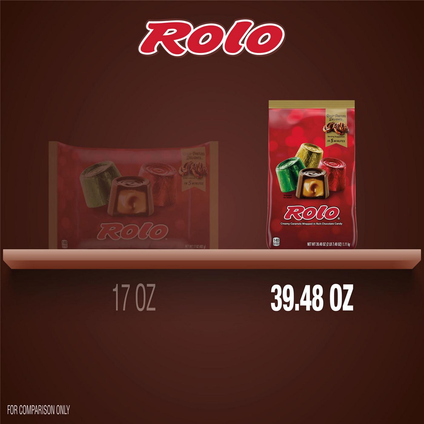 Rolo Rich Chocolate Caramels Christmas Candy - Shop Candy at H-E-B