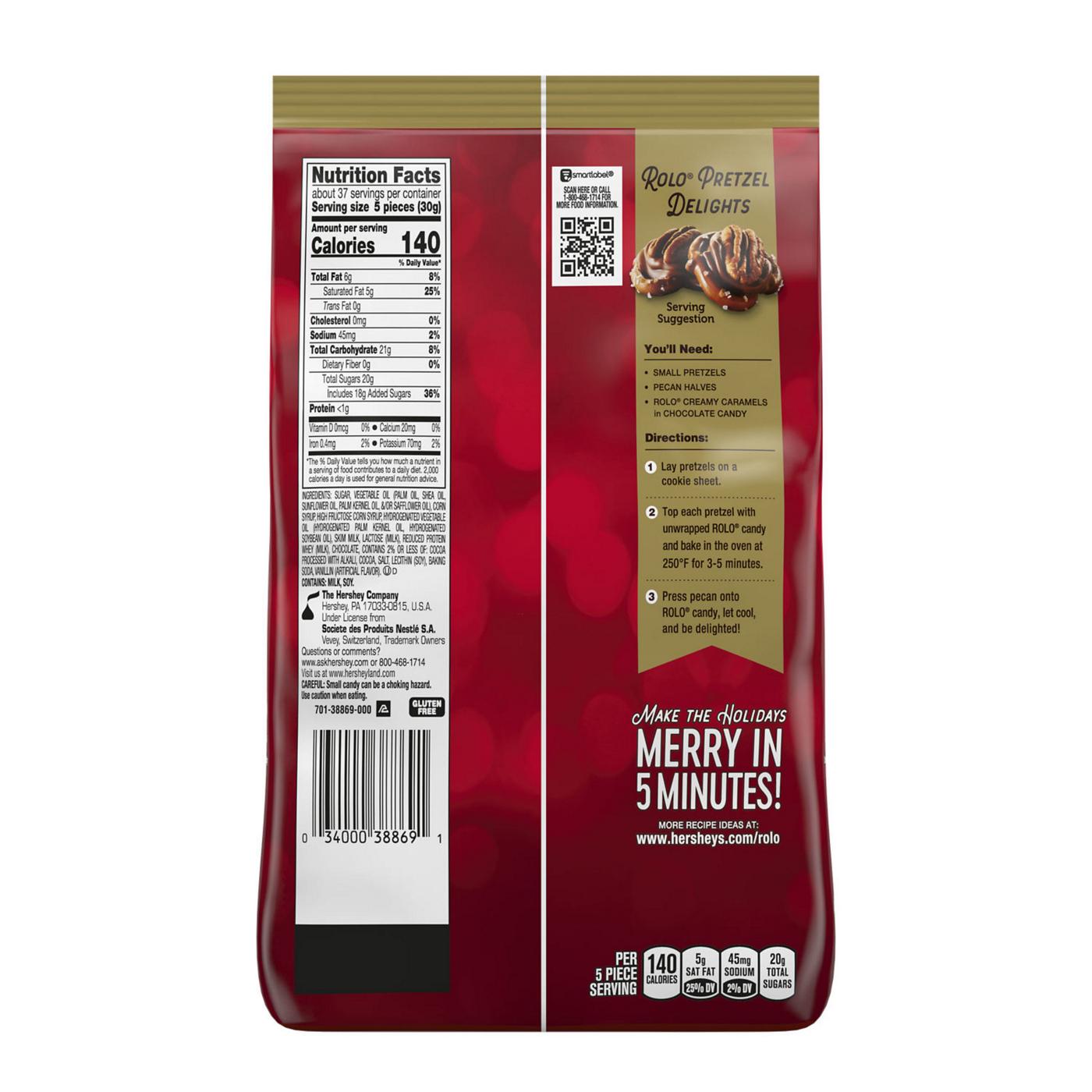 Rolo Rich Chocolate Caramels Christmas Candy; image 8 of 8