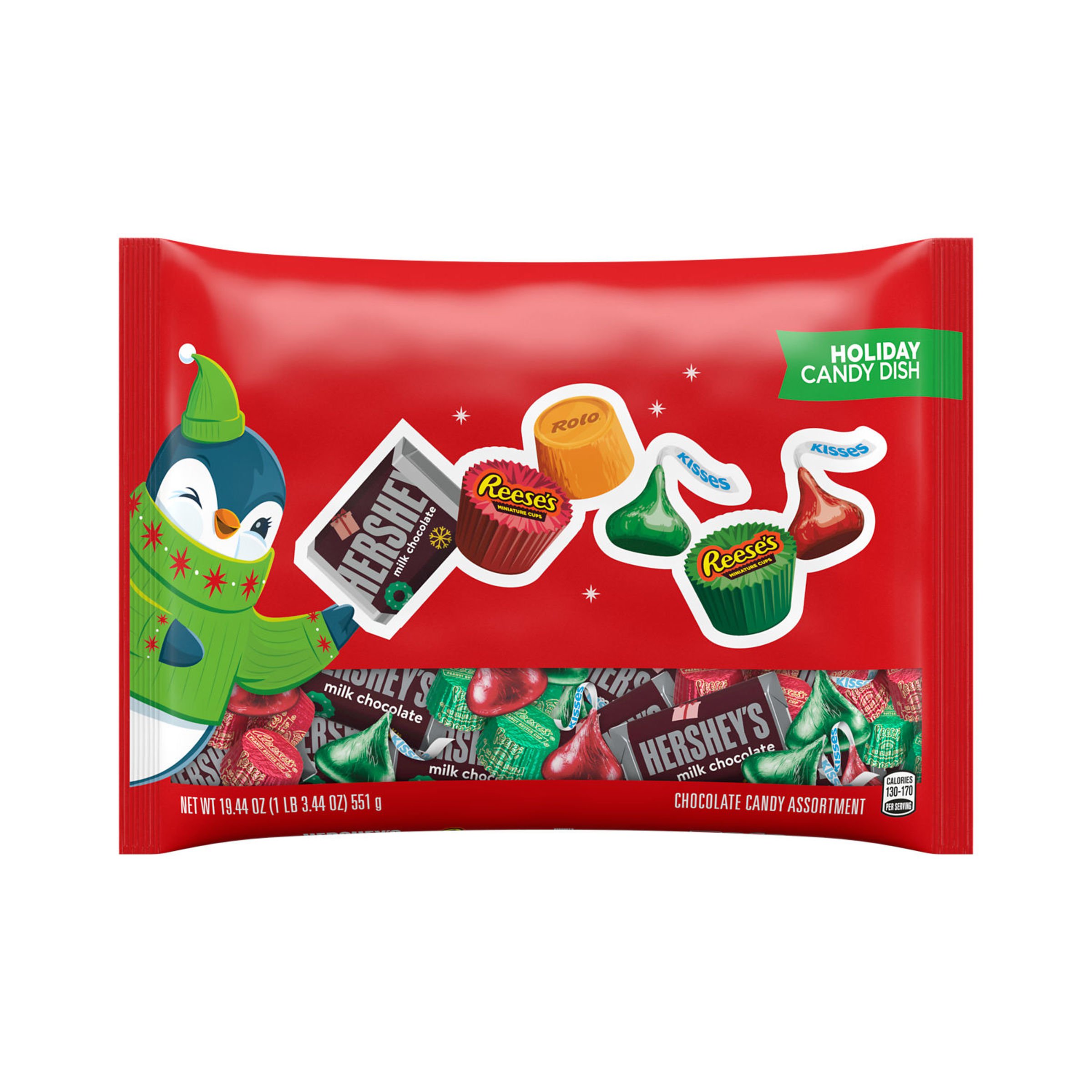 Hershey's, Reese's & Rolo Assorted Chocolate Christmas Candy - Shop ...