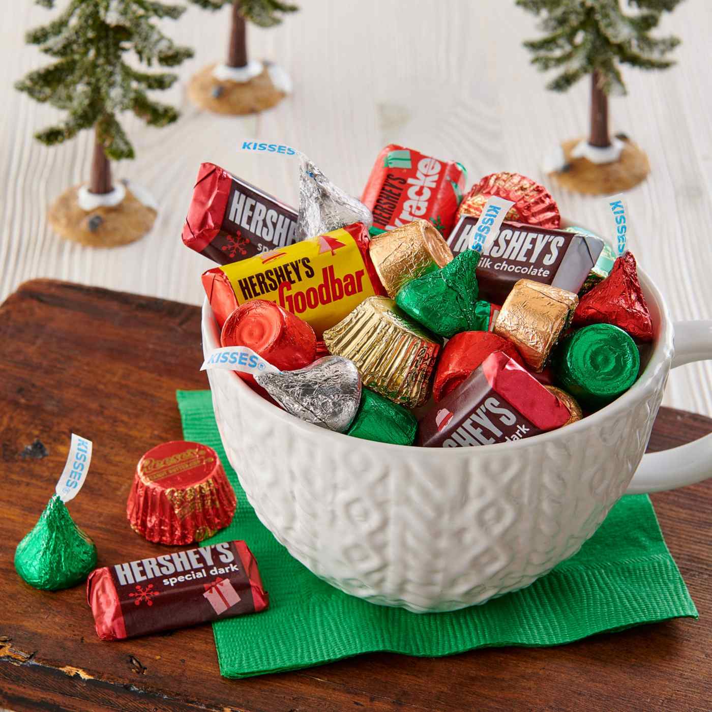 Hershey's, Reese's & Rolo Assorted Chocolate Christmas Candy - Shop ...