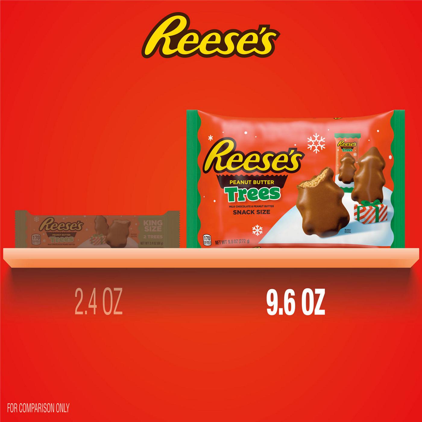 Reese's Peanut Butter Trees Snack Size Christmas Candy; image 5 of 7