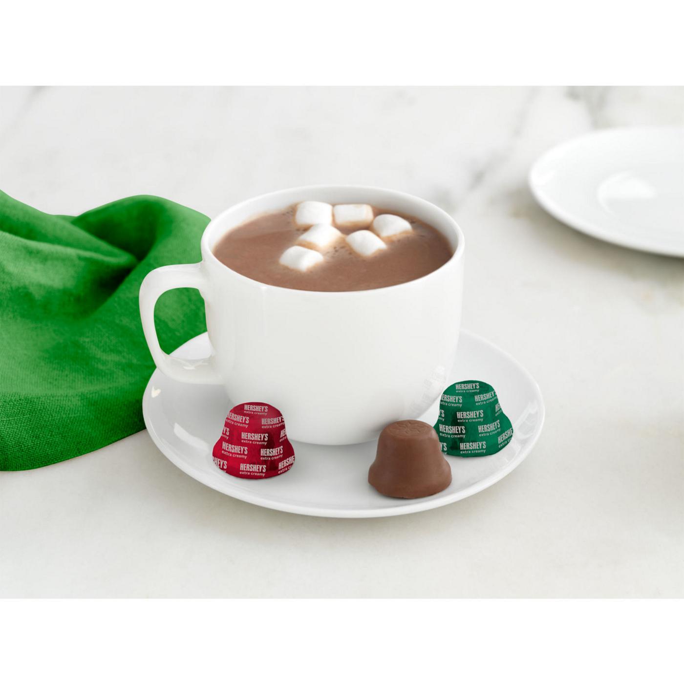 Hershey's Extra Creamy Milk Chocolate Bells Christmas Candy; image 3 of 7