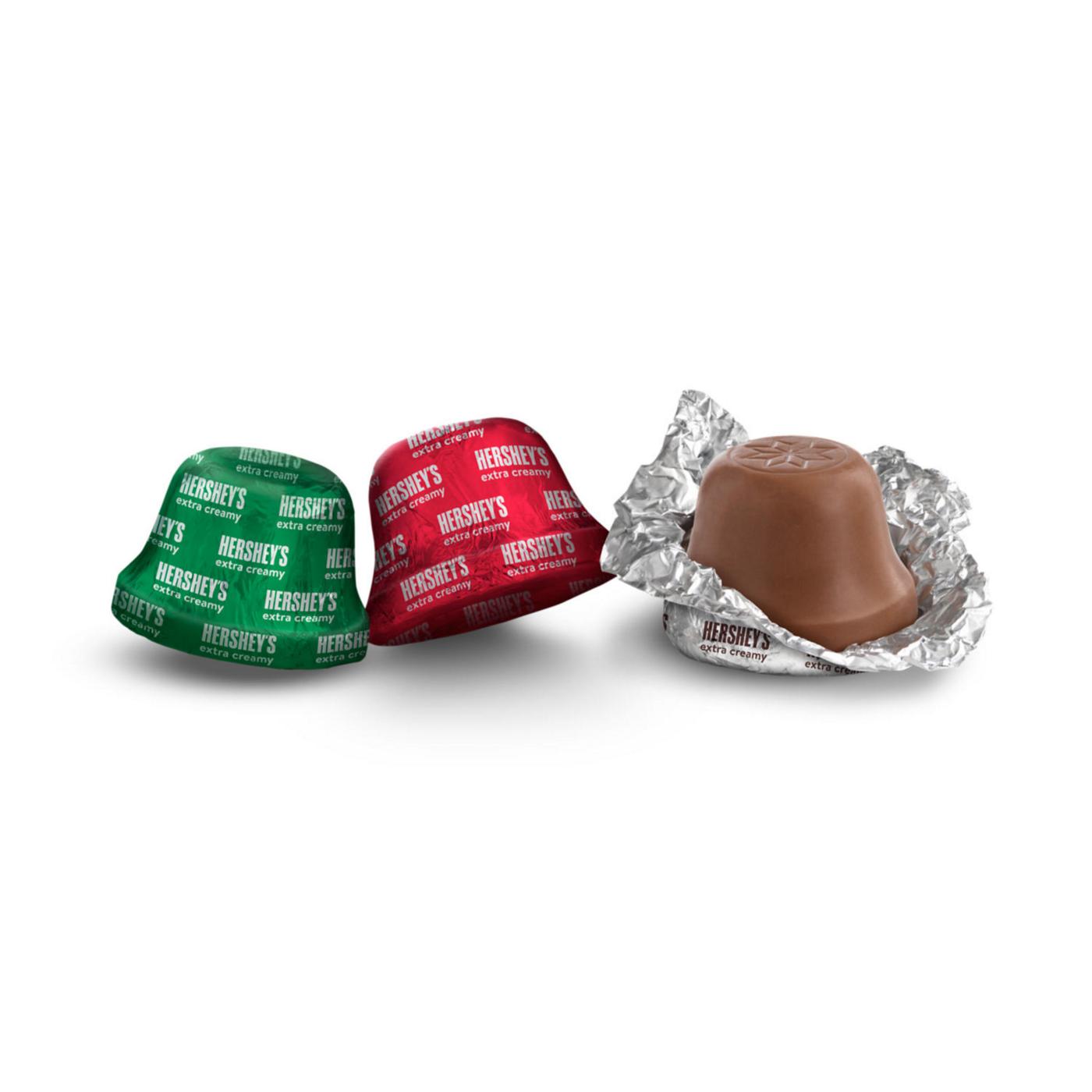 Hershey's Extra Creamy Milk Chocolate Bells Christmas Candy; image 4 of 7