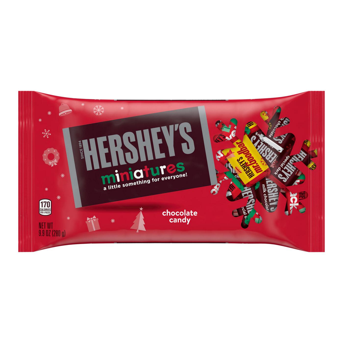 Hershey's Assorted Miniatures Chocolate Christmas Candy; image 1 of 7