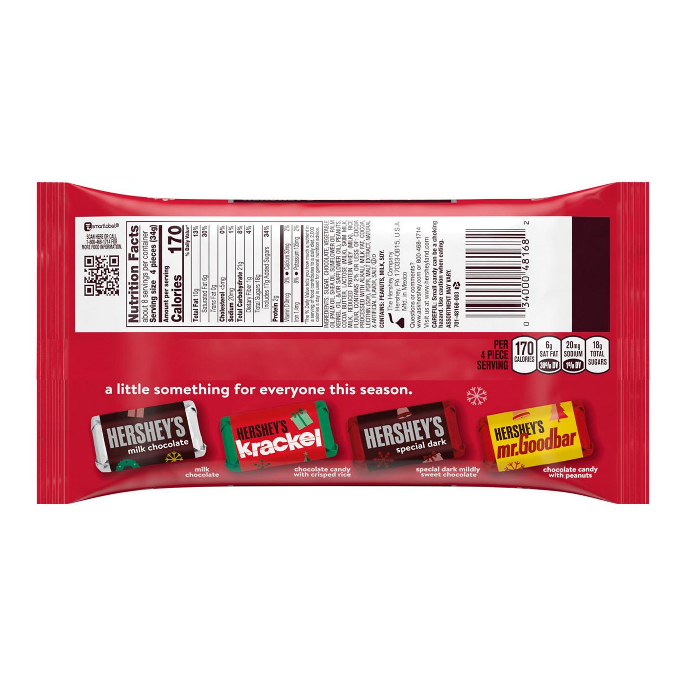 Hershey's Assorted Miniatures Chocolate Christmas Candy; image 6 of 7