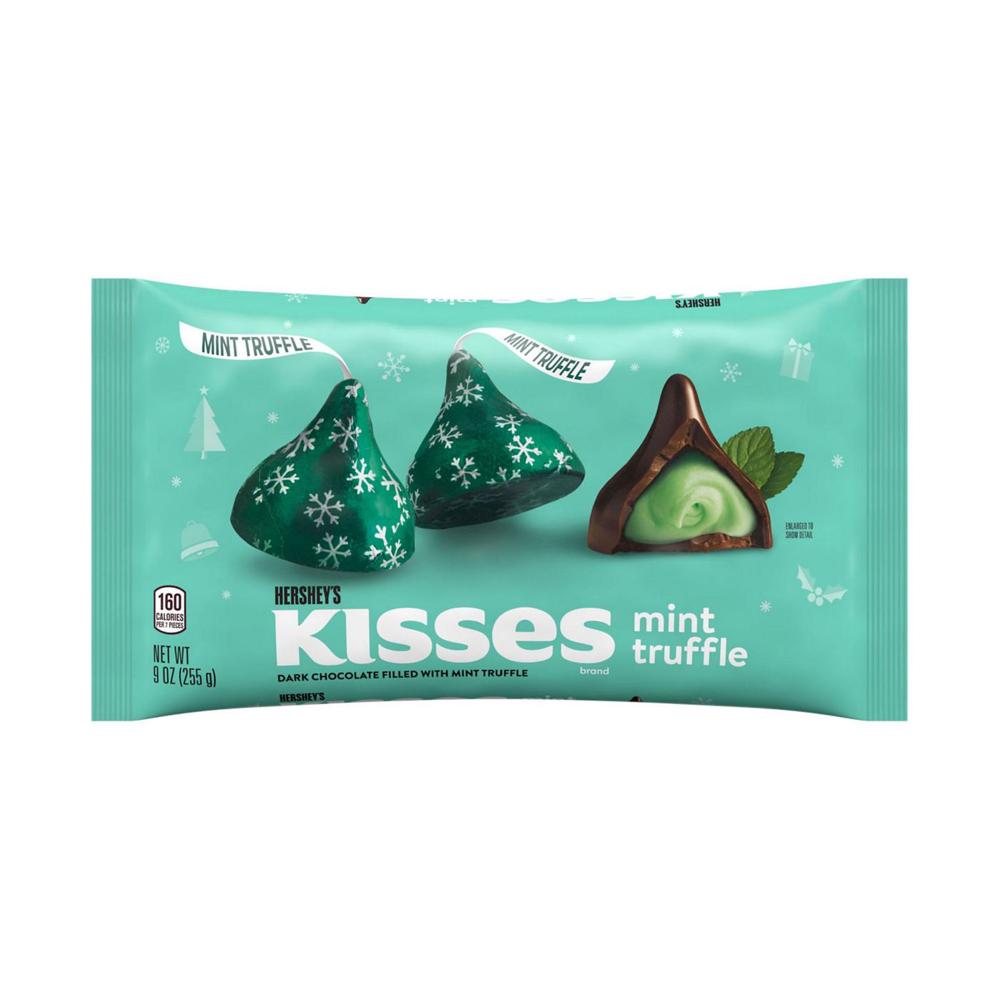 Hershey's Kisses Mint Truffle Christmas Candy; image 1 of 6