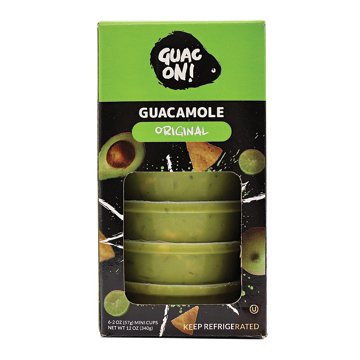 Guac On! Original Guacamole Mini Cups, 6 ct