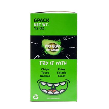 Guac On! Original Guacamole Mini Cups, 6 ct