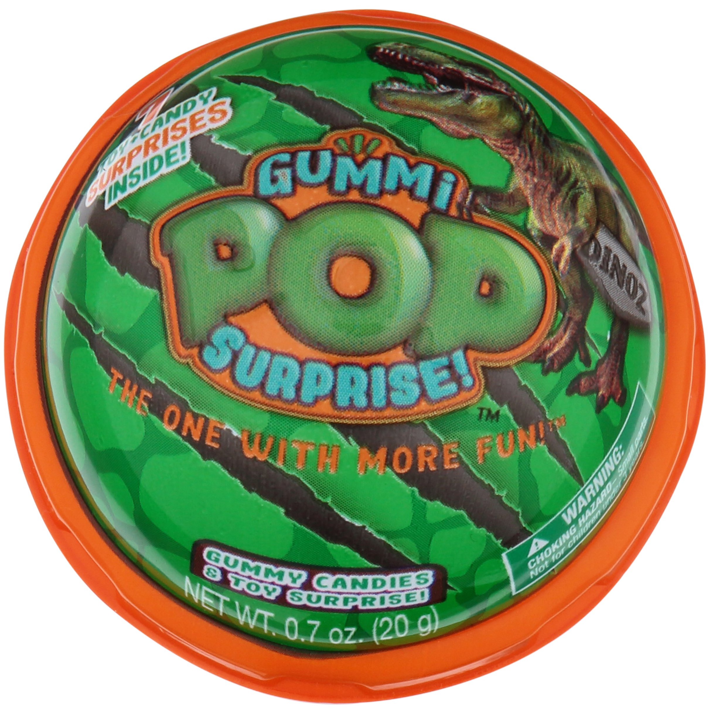 Gummi Pop Surprise Dinoz Capsule Gummy Candy with Toy - Shop Candy at H-E-B