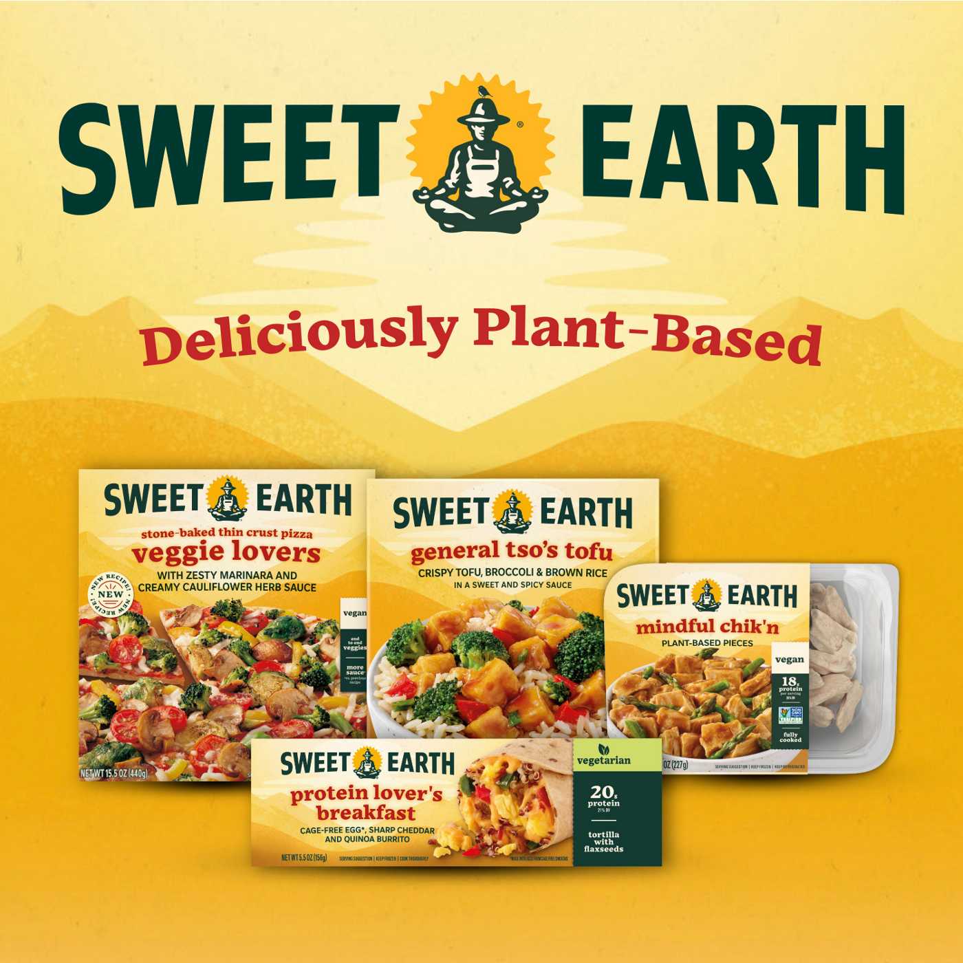 Sweet Earth Frozen Protein Lover's Breakfast Egg, Cheddar & Quinoa Burrito; image 3 of 8