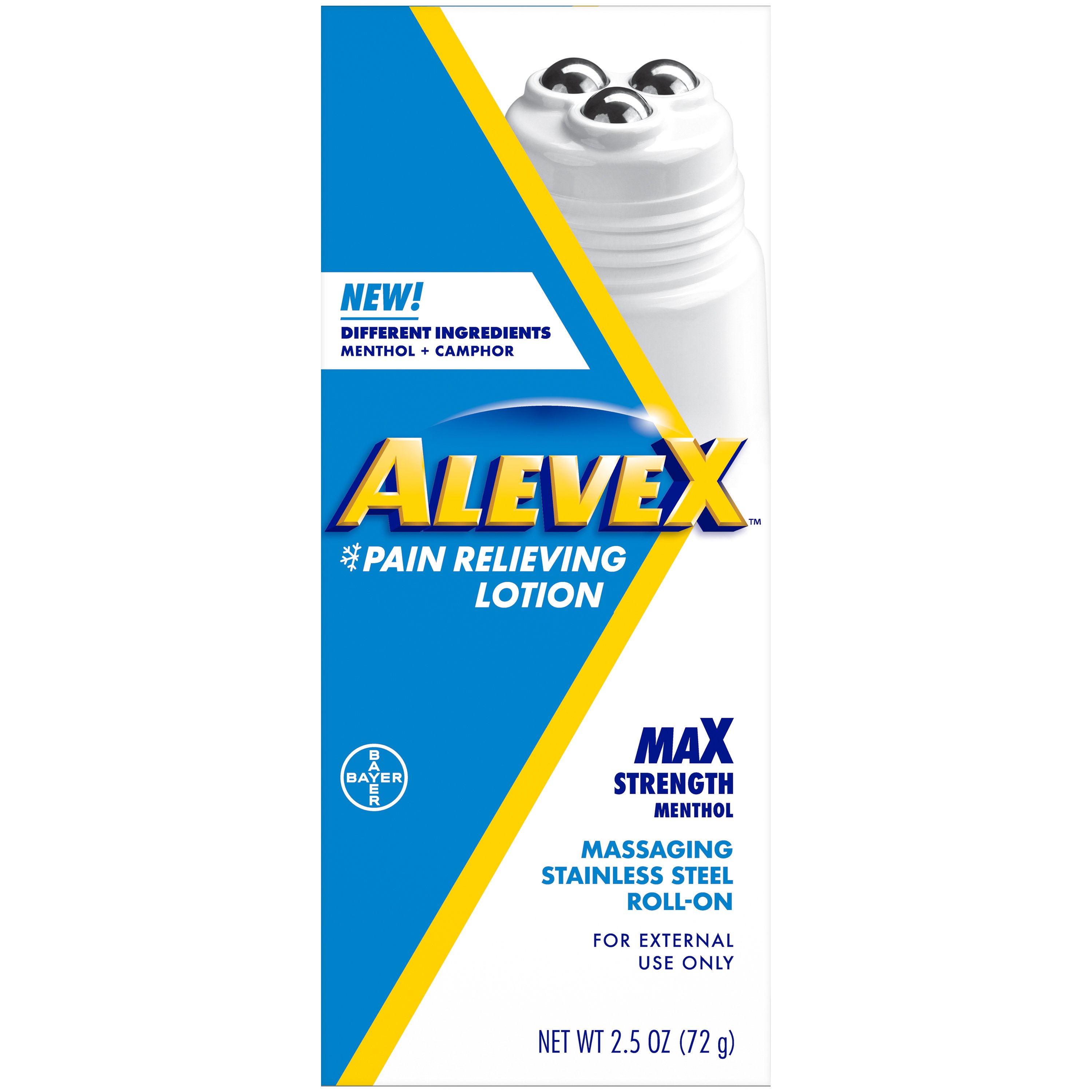 AleveX Pain Relieving Lotion Rollerball Shop Medicines & Treatments