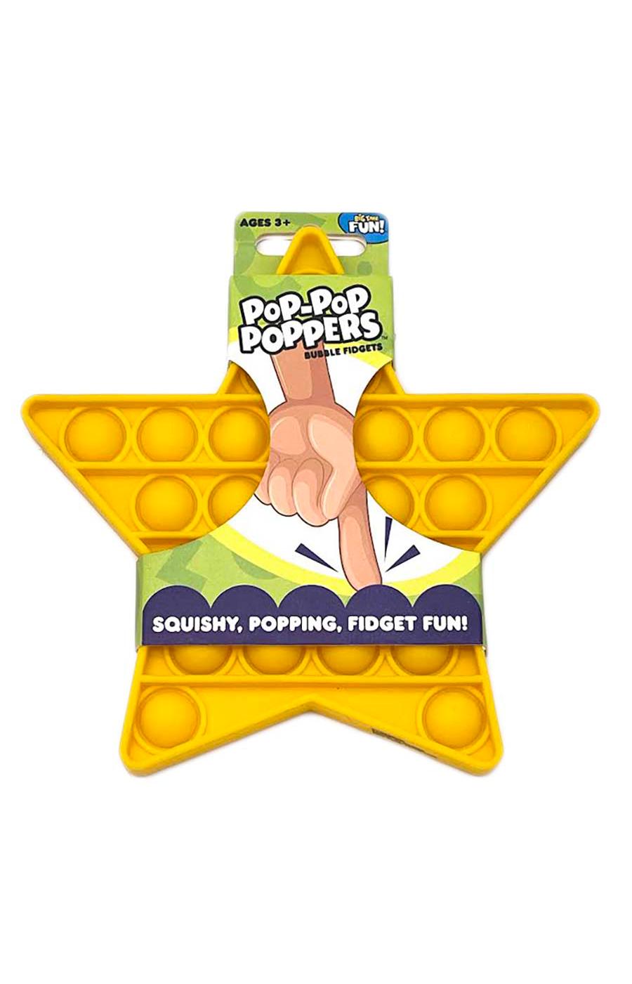 Big Time Toys Pop-Pop Popper Silicone Figit, Assorted - Shop Lego &  building blocks at H-E-B